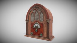 Radio electronic, old, vontage, radio, noai