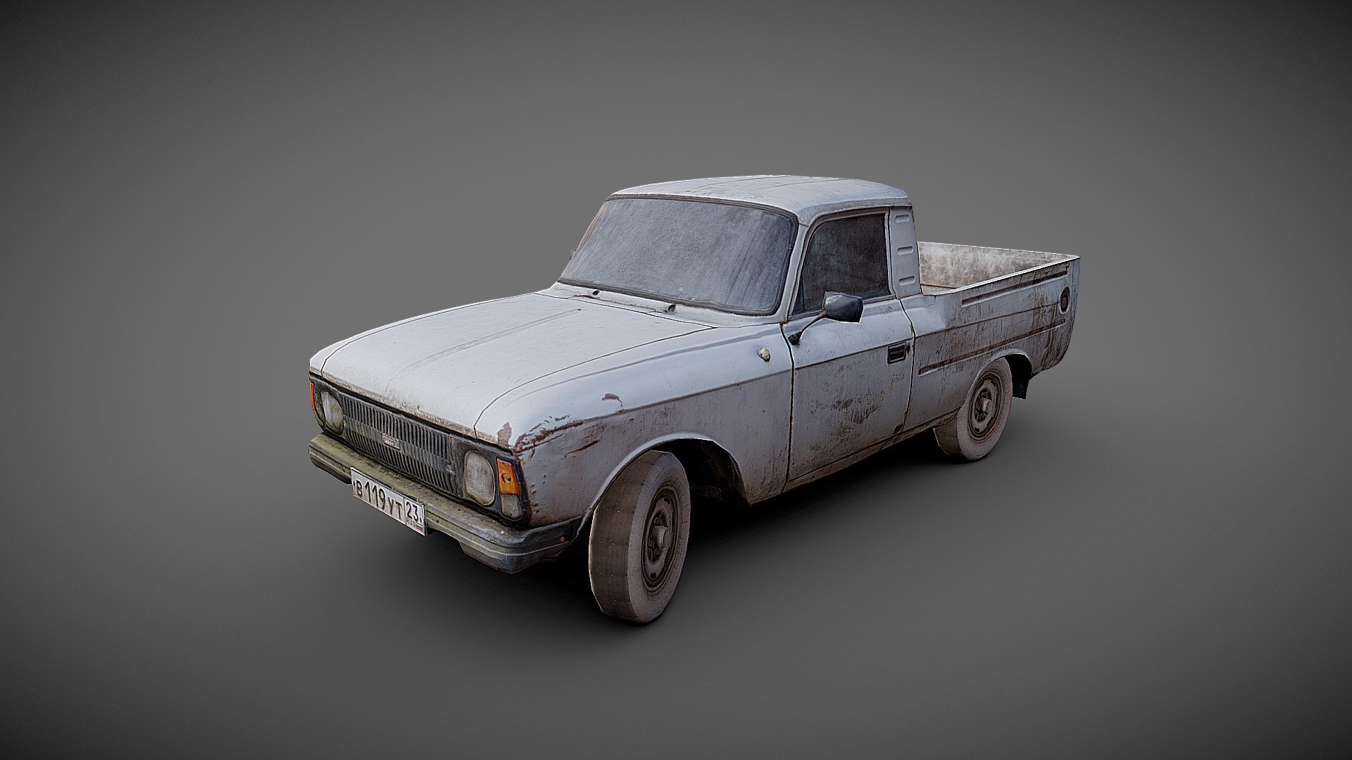 Retop a good and free 3D scan. The author of the scan is Mikhail Volkov 3d model