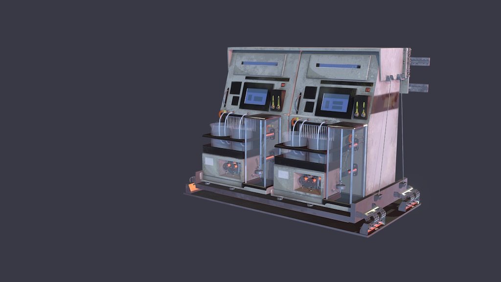 Created for a laboratory scenario in an interactive training experience 3d model