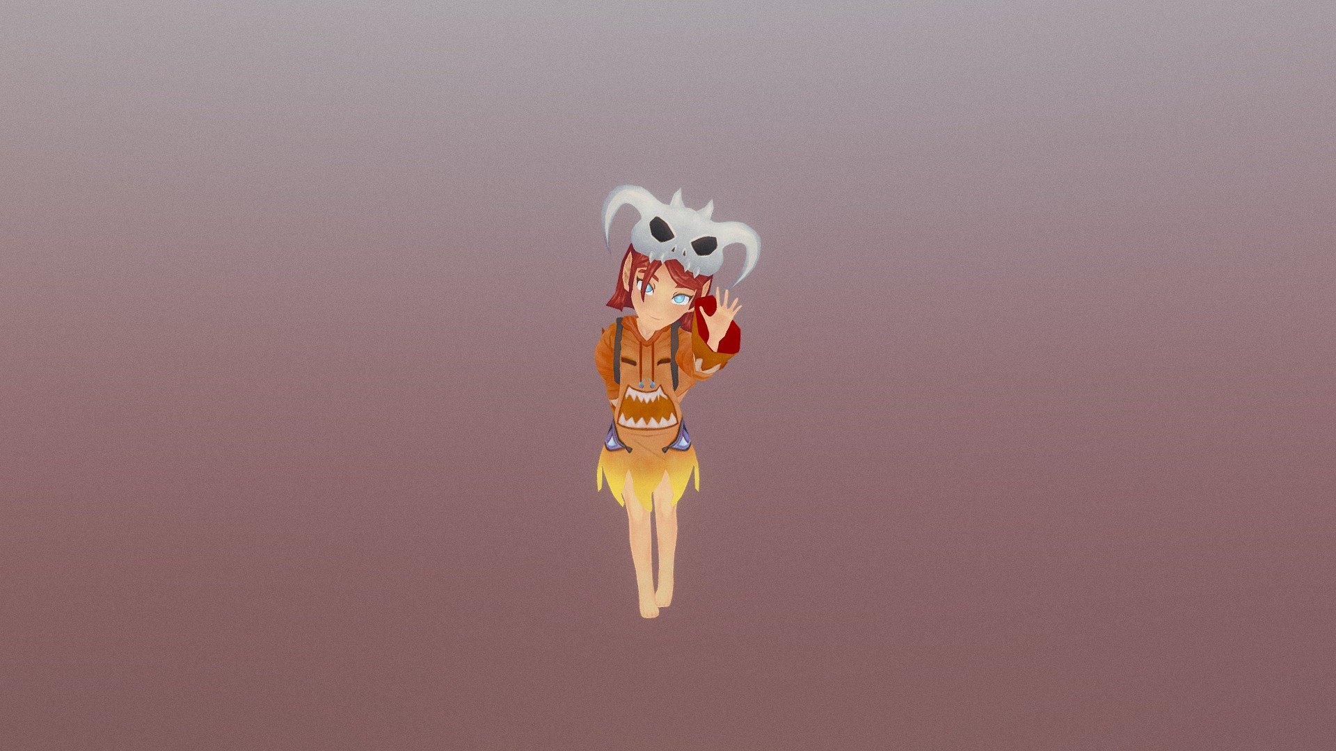 Commission - Sally - 3D model by Carly.Simmons 3d model