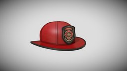 fire brigade helmet brigade, clothes, helm, equipment, fire, realistic, firefighter, firestation, helmet-3d-model, substancepainter, substance, helmet, clothing, createwithai, firebrigadehelmet
