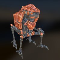 Insectohumainoid substancepainter, sci-fi, zbrush