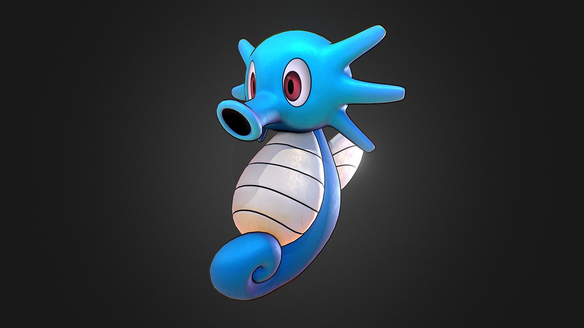 Horsea. The cute one.

Patreon - https://www.patreon.com/3dlogicus - Horsea Pokemon - 3D model by 3dlogicus 3d model