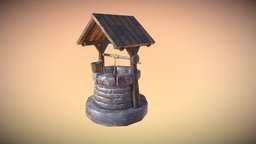 Well well, unity, unity3d, cartoon, gameasset, village