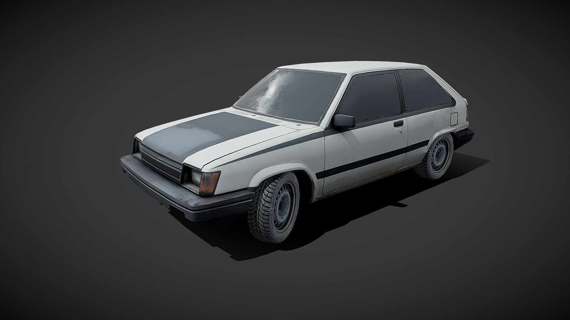 Retop 3D scan of Renafox 3d model