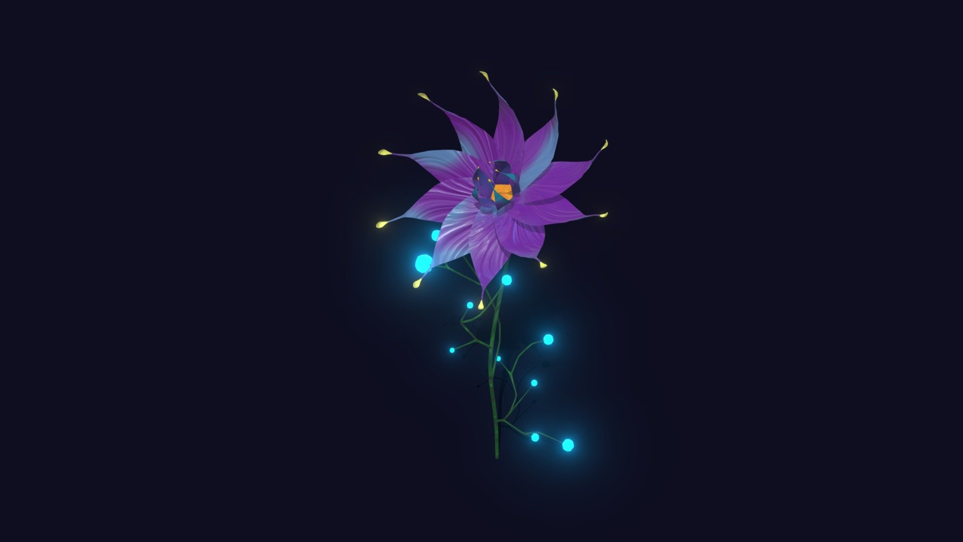 Abstract flower with emission leafs.
1k Texture
FBX file - Flower Day 7 #3December2022Challenge - Download Free 3D model by Eduard (@buresin.eduard) 3d model