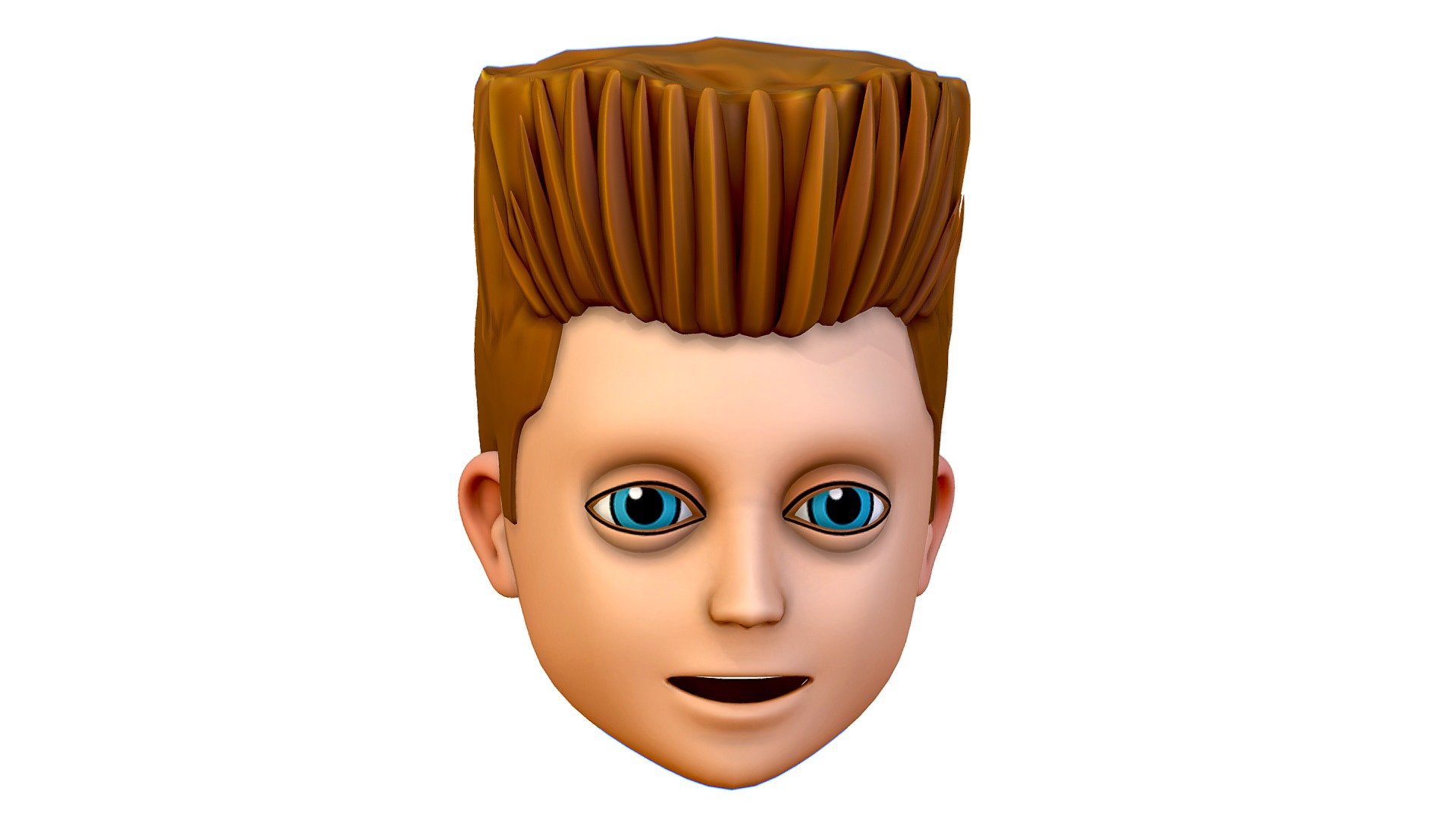 Short Hairstyle Cartoon Young Man Boy Head Icon

3DsMax, Maya file included

Textures 2048x2048 size

Accessories Collection: https://sketchfab.com/olegshuldiakov/collections/cartoon-accessories-avatar-collection-a9b2175e888f46b1a056e83cd80bfd6c

Beards Collection:
 - Short Hairstyle Cartoon Young Man Boy Head Icon - Buy Royalty Free 3D model by Oleg Shuldiakov (@olegshuldiakov) 3d model