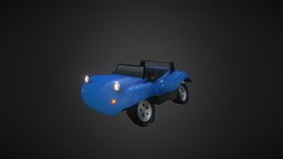 Buggy lowpoly, car