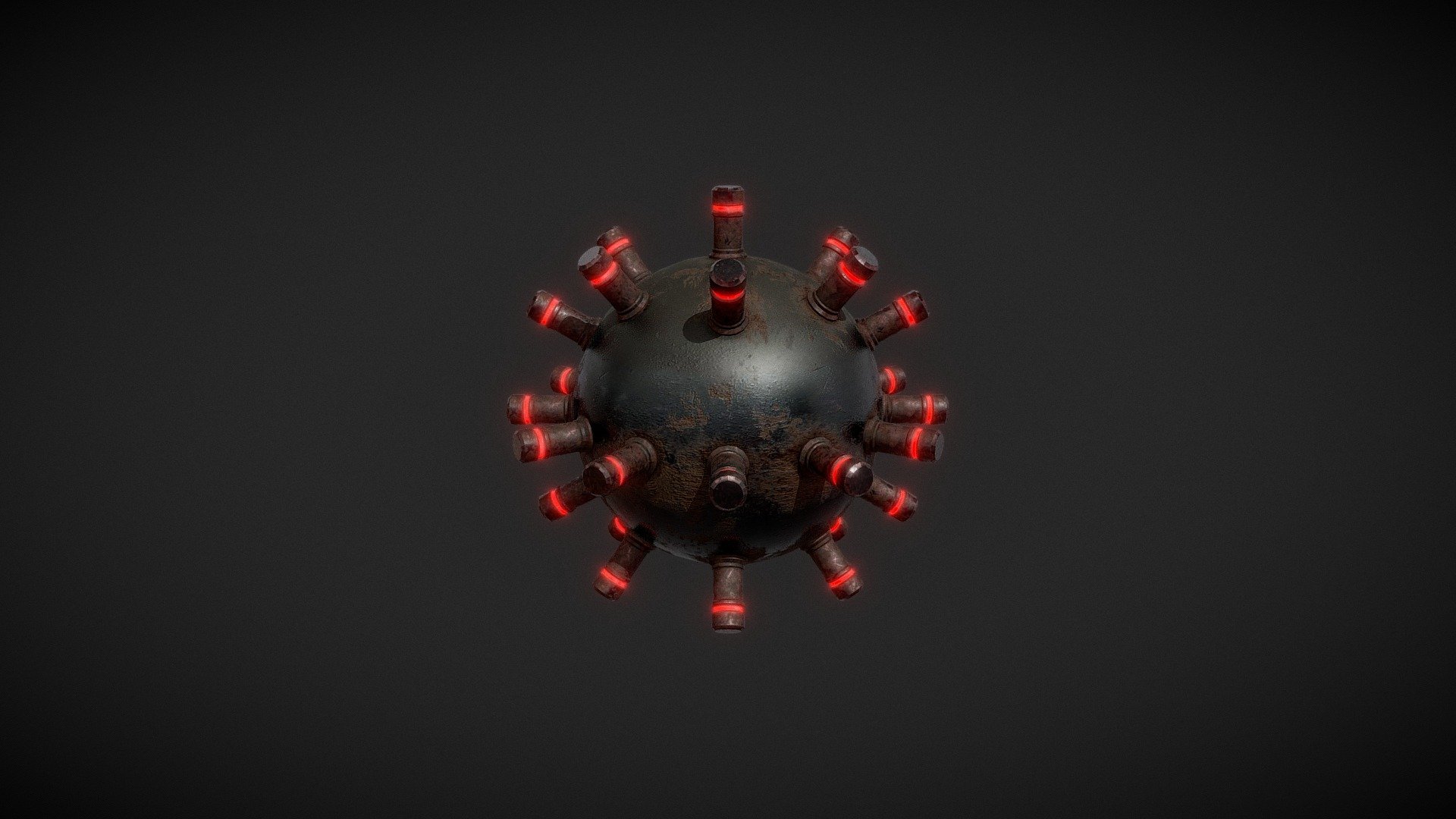 perfect depth charge to be used in your from games environments and decoration.




follow me on linkedin:https://www.linkedin.com/in/jose-antonio-soto-lopez-b74969184/

follow me on twitter: https://twitter.com/leonidas10009

follow me on instagram :https://www.instagram.com/leonidas10009/
 - depth charge - Buy Royalty Free 3D model by leonidas10009 3d model