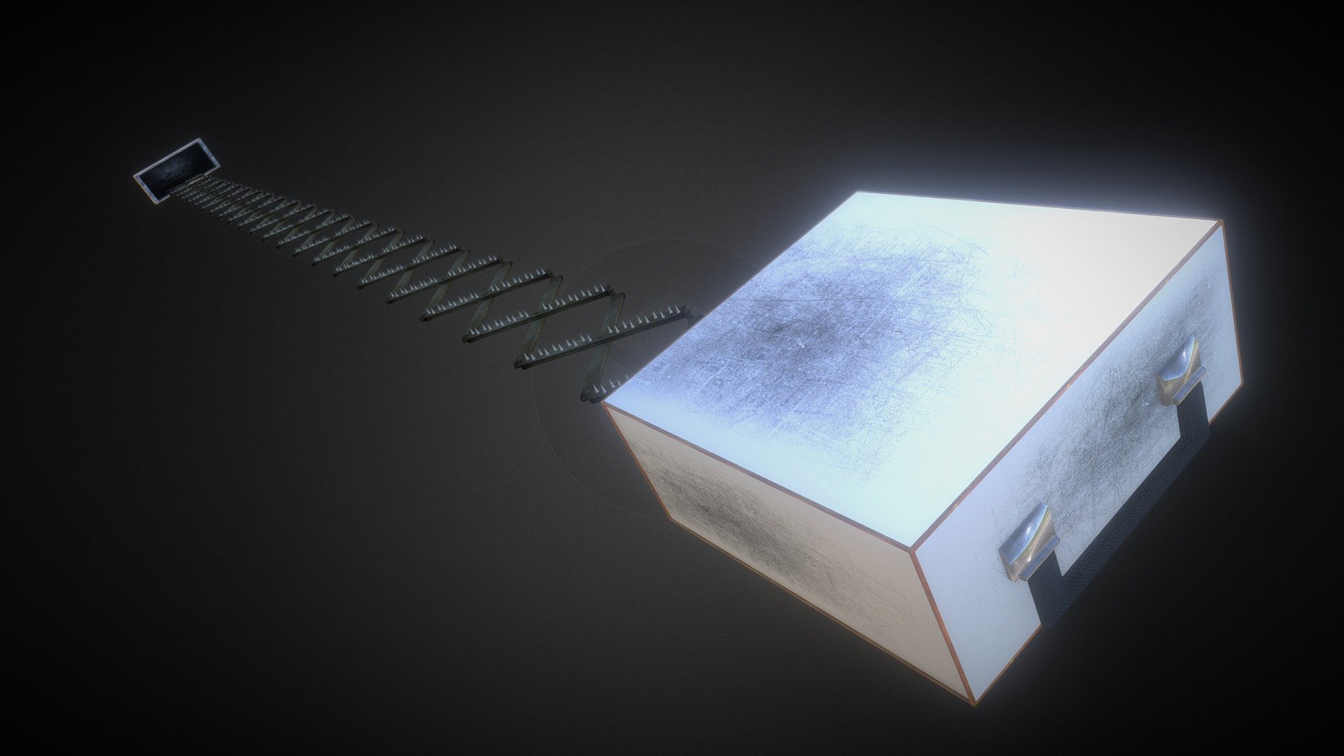 Tire Spikes - 3D model by Dragonkeeper 3d model