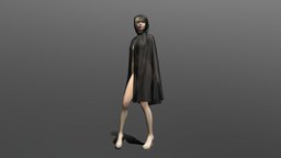 Raincoat coat, raincoat, rain, woman, overcoat