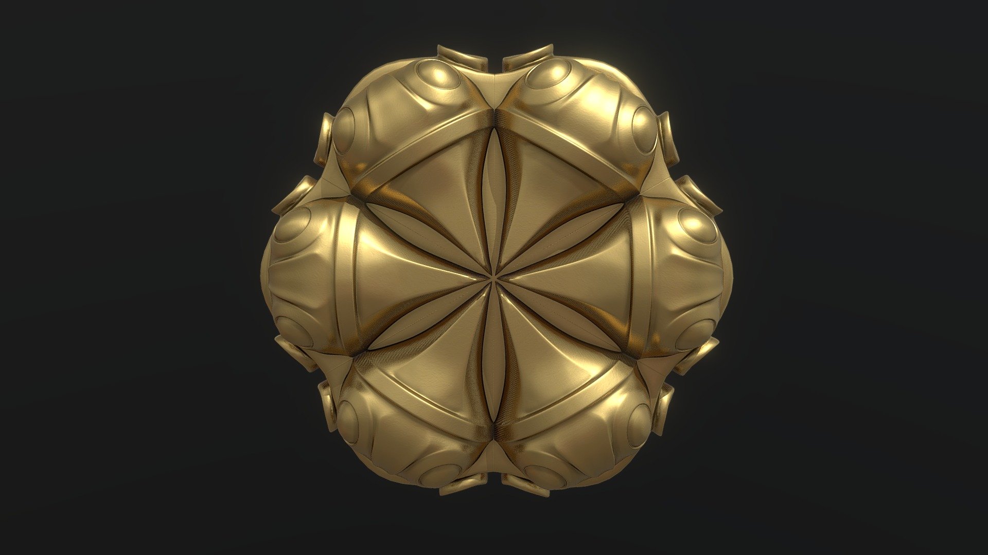 A Small Cast Gold Ornament

Northern China, 3rd Century B.C.E.

D: 1 in. (2.6 cm.); W: 22.9 g

Provenance





Dr. Johan Carl Kempe (1884-1967) Collection, Sweden, before 1953, no. CK29.




Sotheby's London, Masterpieces of Chinese Precious Metalwork. Early Gold and Silver, 14 May 2008, lot 11.



Literature





Bo Gyllensvärd, Chinese Gold and Silver in the Carl Kempe Collection, Stockholm, 1953, cat. no. 29.




Chinese Gold and Silver in the Carl Kempe Collection, The Museum of Art and Far Eastern Antiquities in Ulricehamn, Ulricehamn, 1999, pl. 27.



Exhibited




Washington, D.C., Smithsonian Institution, Chinese Gold and Silver in the Carl Kempe Collection, 1954-55, cat. no. 29.

https://www.christies.com/en/lot/lot-6220711 - Ordos Tuğrıl Ornament - 3D model by BilgeBitig 3d model