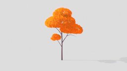 Stylized Tree tree, unity, blender, stylized