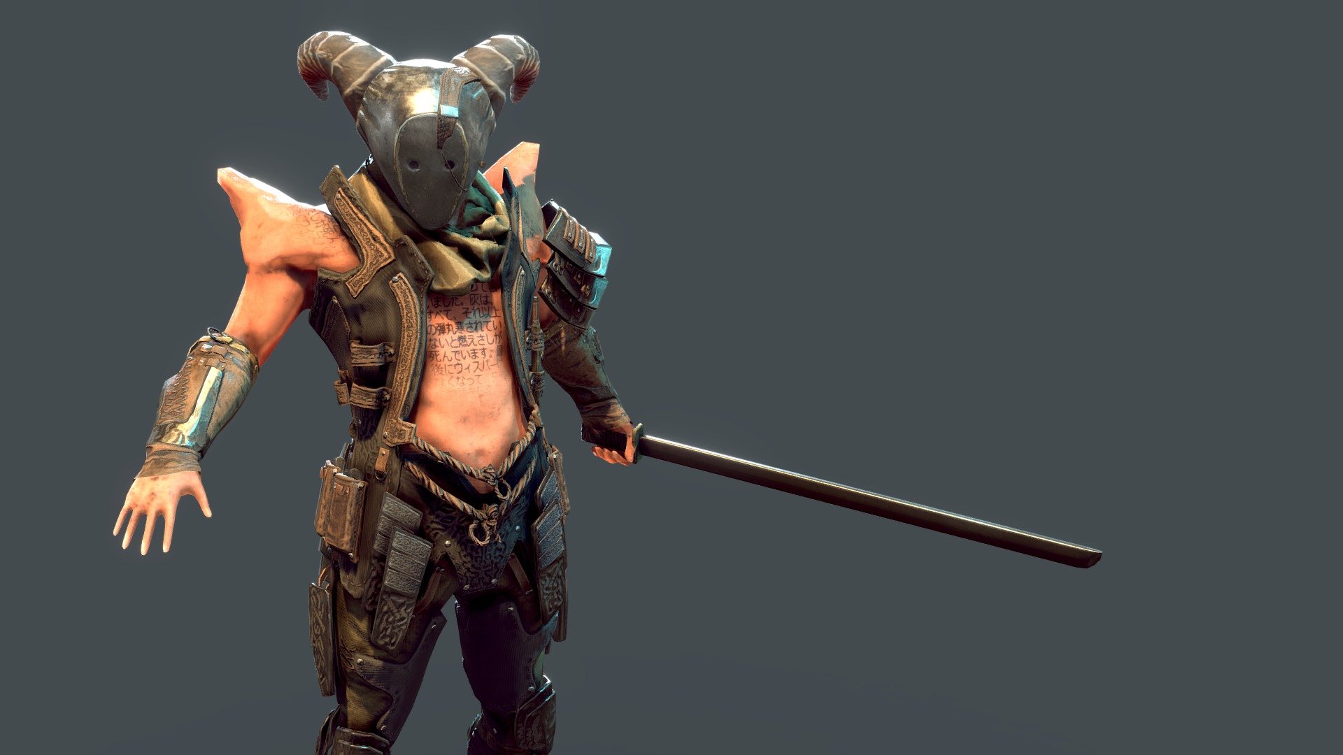 Blade - 3D model by Trung Cao (@trung23) 3d model