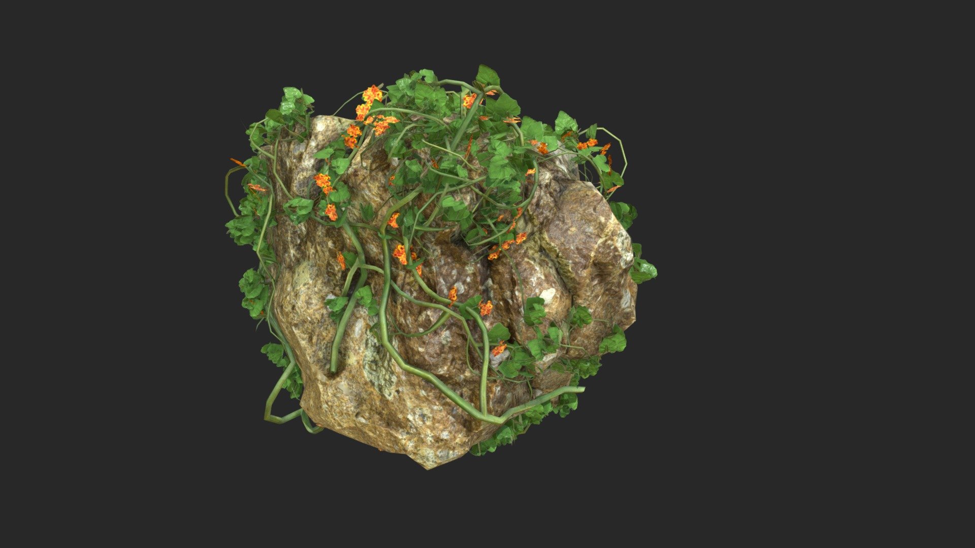 Stone 017 - 3D model by josluat91 3d model