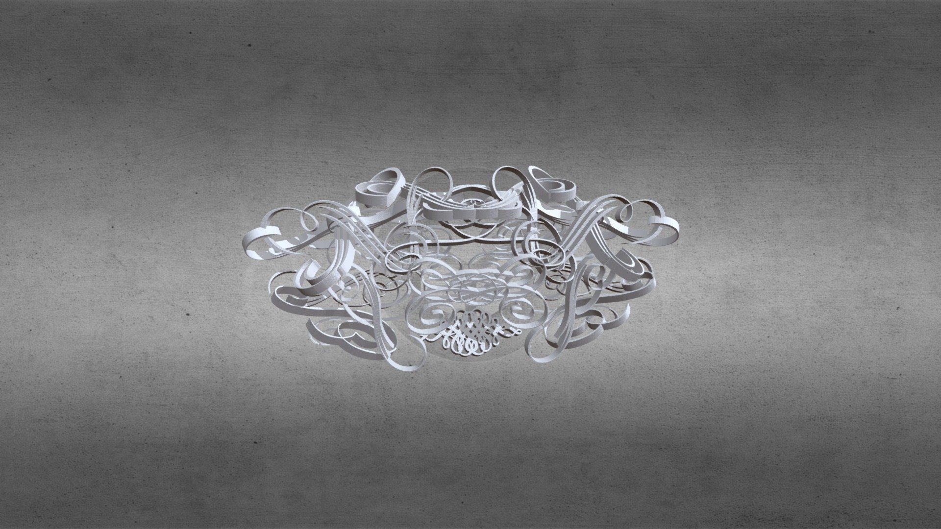 Baroque swril ornament great to add to gates or as a wedding invatation art.

Decorative Swirl, Baroque Ornament, ornamental, ornate-frame,ornate,frame-decoration,frame,gate, scrolls molding, cornice, classic, decorative,bracket,decor,carvings,architecture,3d,wall,wedding, elaborate, Calligraphic, Calligraphy, engraving - BAROQUE ORNAMENTS - Glyphs Nymph 01 - 3D model by stillpointx 3d model