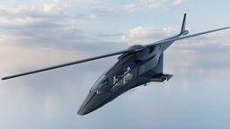 3d model Airwolf advanced, tv, action, aircraft, show, fictional, airwolf, 3d, model, technology, helicopter, supercopter