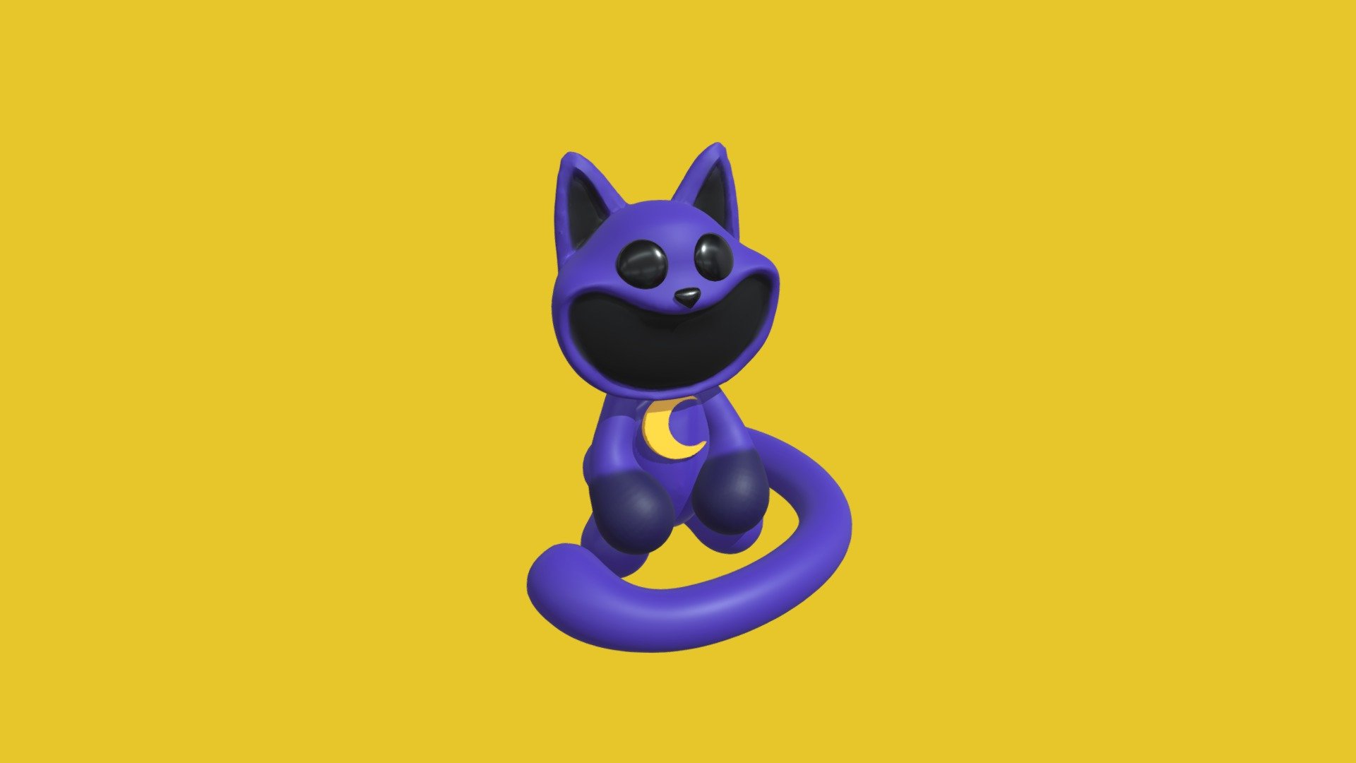 Catnap plushie from Poppy Playtime - CATNAP Plushie - Buy Royalty Free 3D model by angeldart 3d model