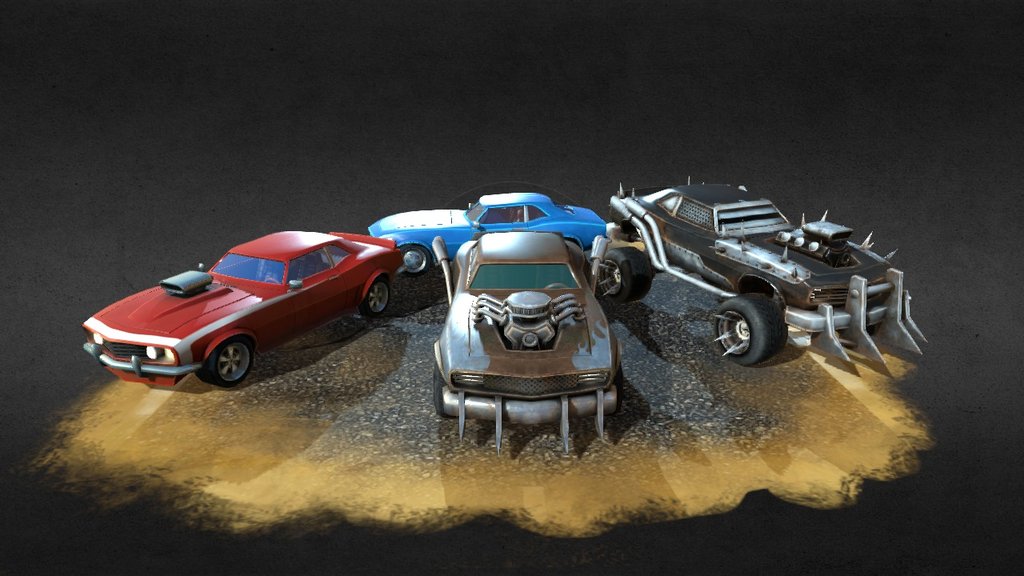 Thank you guys for your like and appreciation! It means a lot to us to be featured among the staffpicked models.
So far this pack can be bought from the following stores:




3D Export

CGTrader

Turbosquid

CG Studio

3D Ocean - Envato Market

Unity Asset Store

As soon as it will be aproved on the others we will add them to the list above.

Thanks again for your positive comments and appreciation! - Battle Car Pack - 3D model by Evozon Game Studio (@evozongamestudio) 3d model