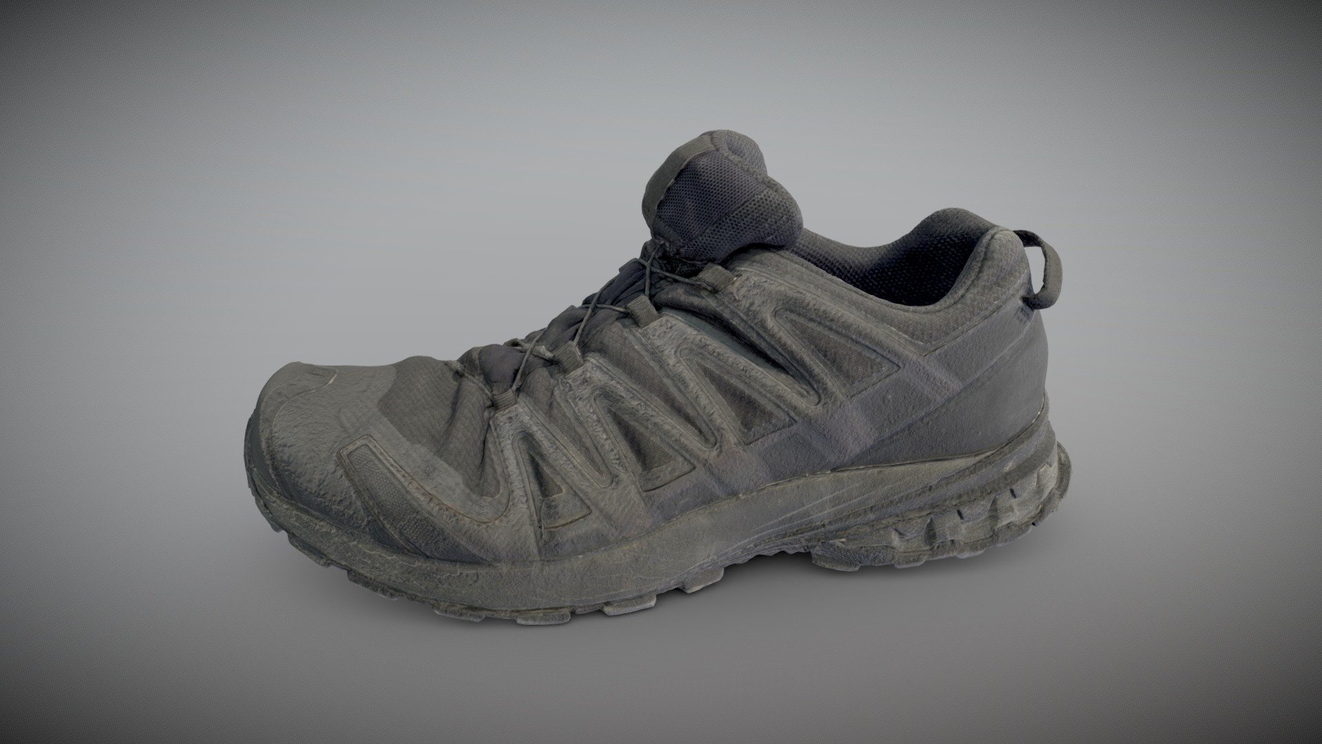 Photogrammetry of a black boot - Black Boot - Download Free 3D model by Eydeet 3d model