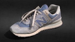 Used New Balance 574 Classic   ▆ ▇ █ FREE █ ▇ ▆ shoe, sneakers, photogrammetry, 3dscan
