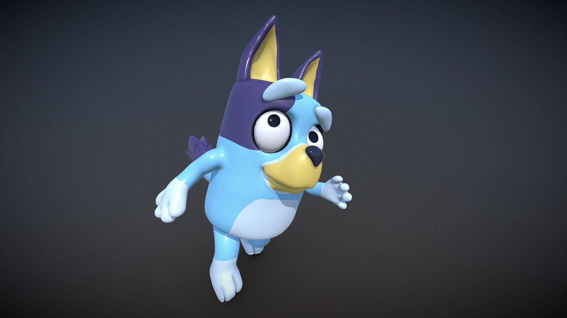 BLUEY - Buy Royalty Free 3D model by Nadir (@Nadir502) 3d model