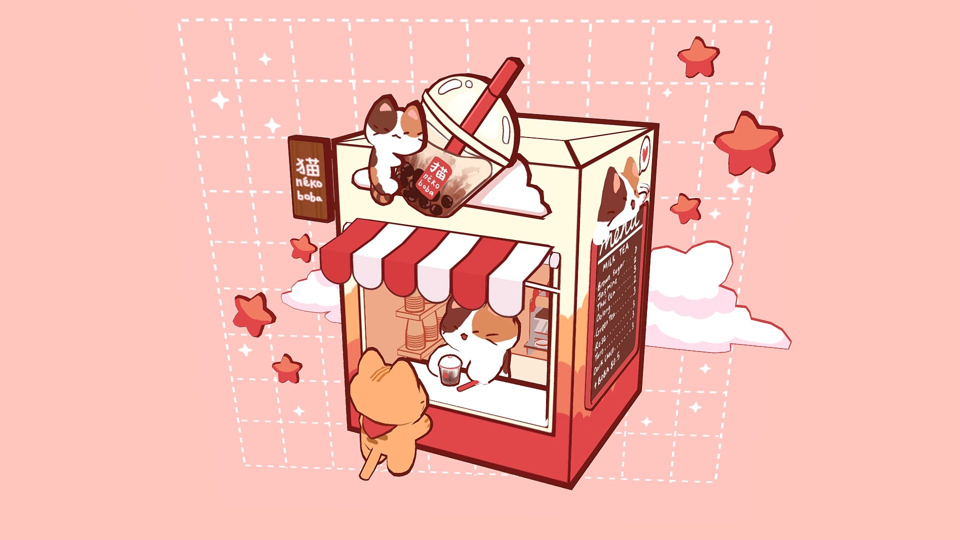 Based on a concept art by https://twitter.com/leendoodles

Made with permission given by the original artist - Neko Boba - 3D model by alurisnow 3d model