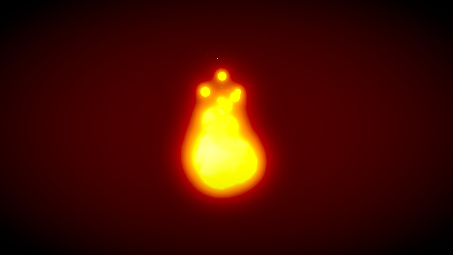 Animated fire flame effect. one material. no textures. 

Only works this well with good bloom effect. 

other eptimized offects in this collection:  https://skfb.ly/oQvyS - Fire animation - Buy Royalty Free 3D model by tamminen 3d model