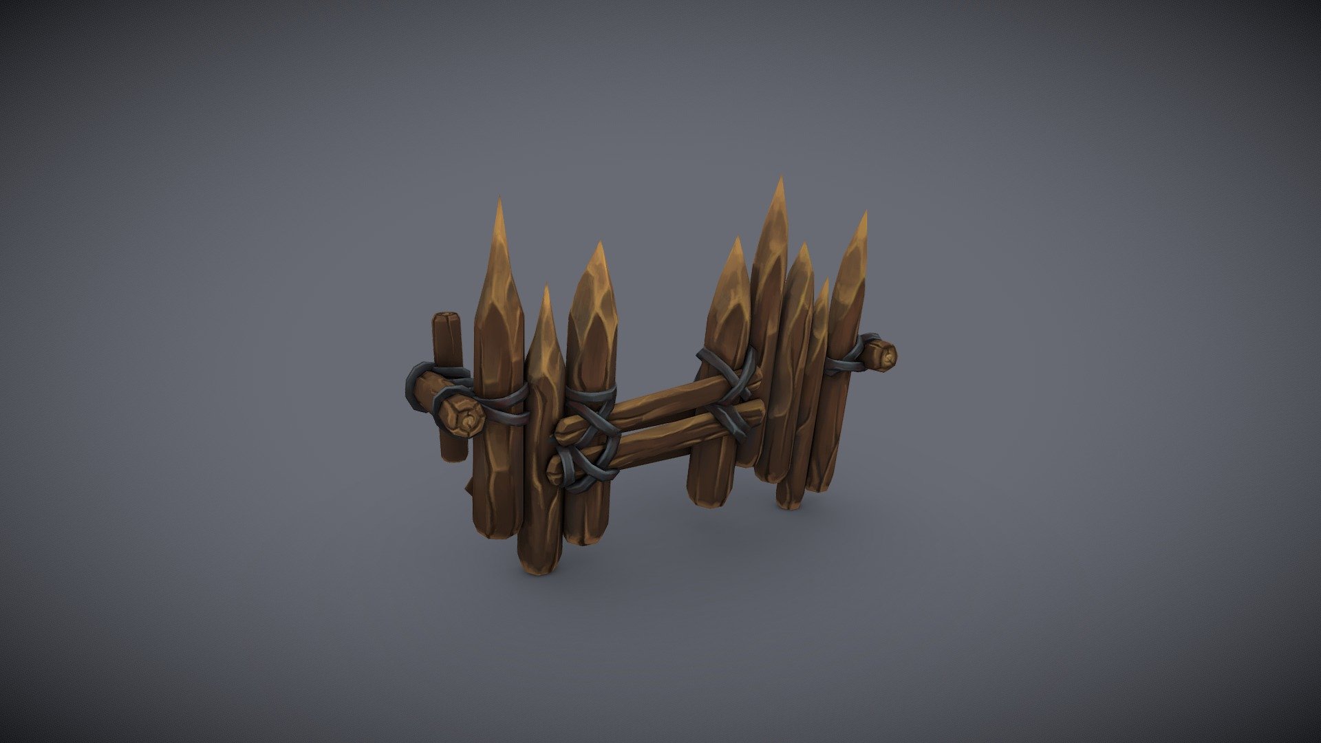 Some assets of the unannounced fantasy project I was working on at Automaton before it got cancelled 
Concept by the amazing Bernardo Cristovao - Barricade - 3D model by anoukdebruyne 3d model