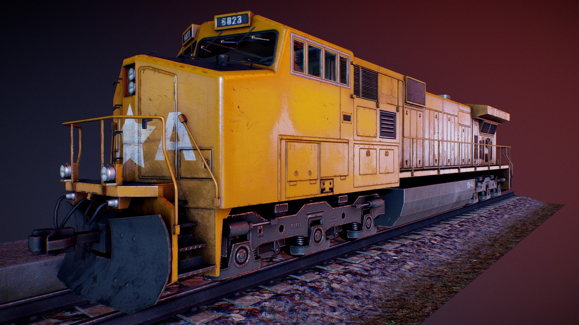 Mobile model - D9-44CW - 3D model by sebx (@sebos18) 3d model