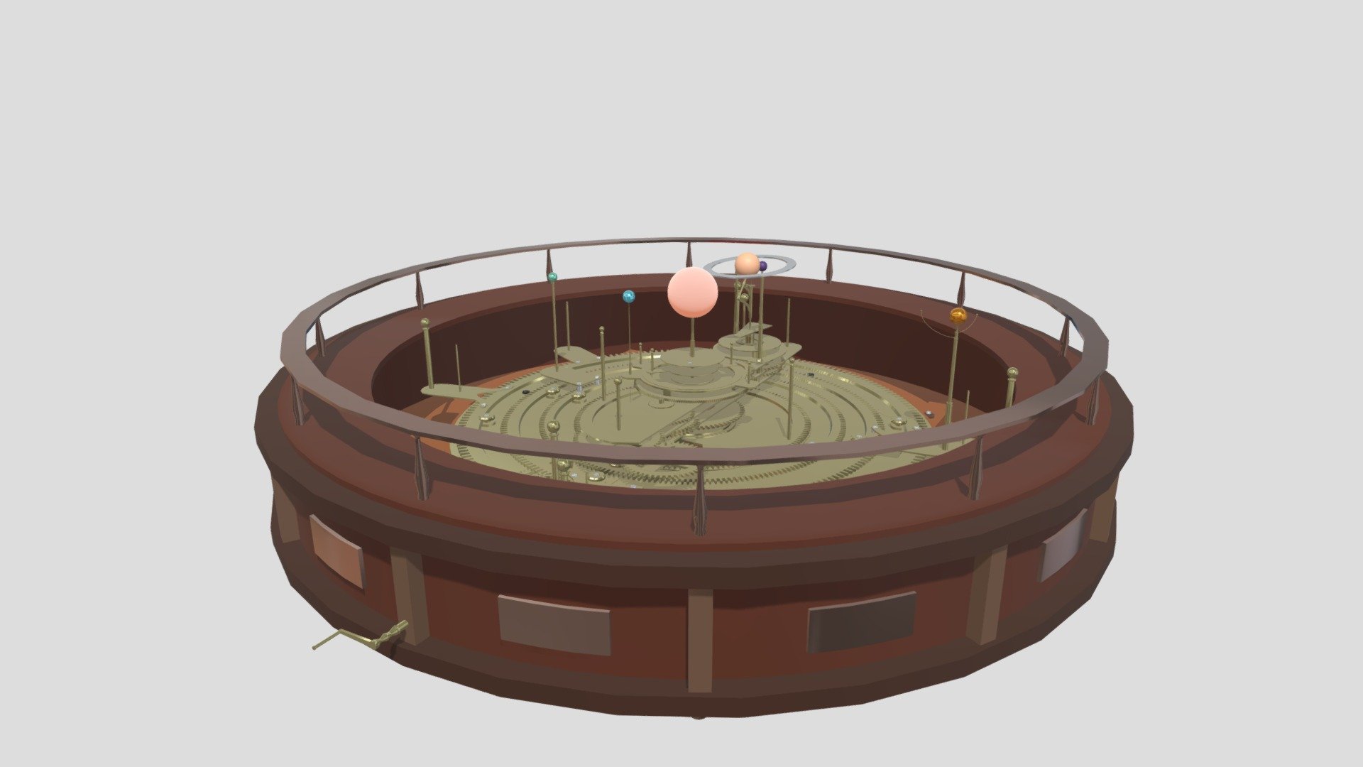 Orrery draft fix - Download Free 3D model by artimiz 3d model