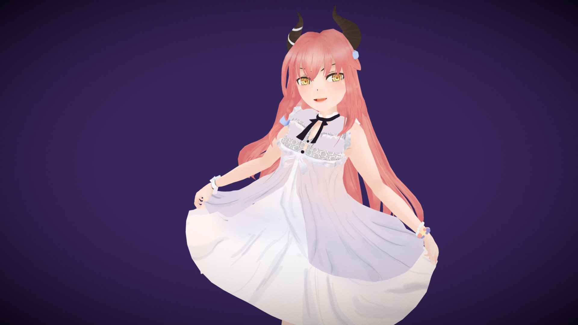 3D Fanart of my favorite character in Revived Witch mobile game. 
So many good character arts in that game so will create other characters in the future, hope anyone looking forward to it! - Ella - Dragon Lass - 3D model by Artical 3d model