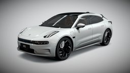 ZEEKR_001 cars, 001, blender, model, car
