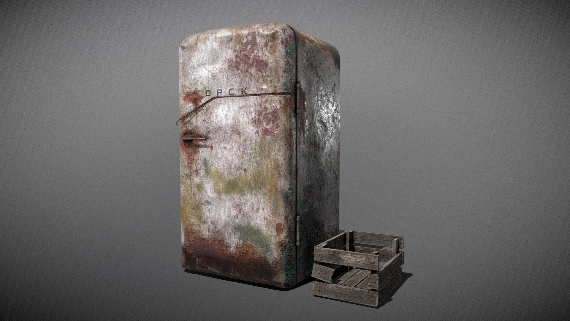 Old refrigerator of the USSR &ldquo;ORSk