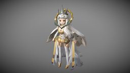 Mobile game character character, game, lowpoly, mobile
