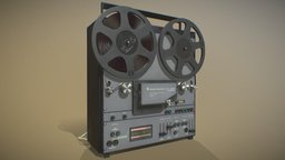Stereophonic tape recorder "Electronics TA1-003" blender-3d, artstation, anisotropic, substance, blender, pbr