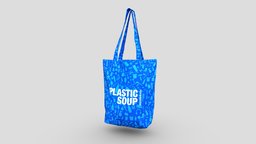 Bag shopper bag, scanned, realitycapture, photogrammetry, shopper