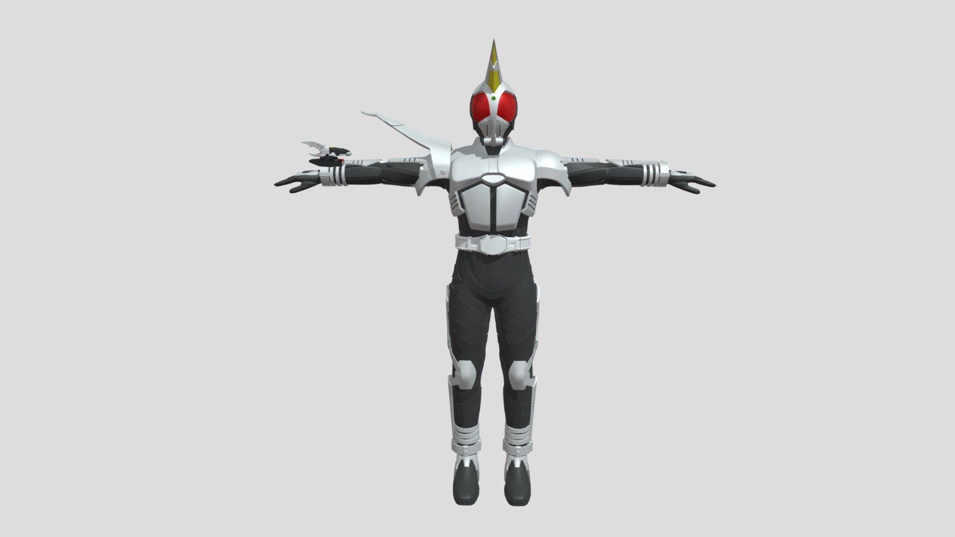 Kamen Rider Hercus - 3D model by K' (@Kagerou.71) 3d model