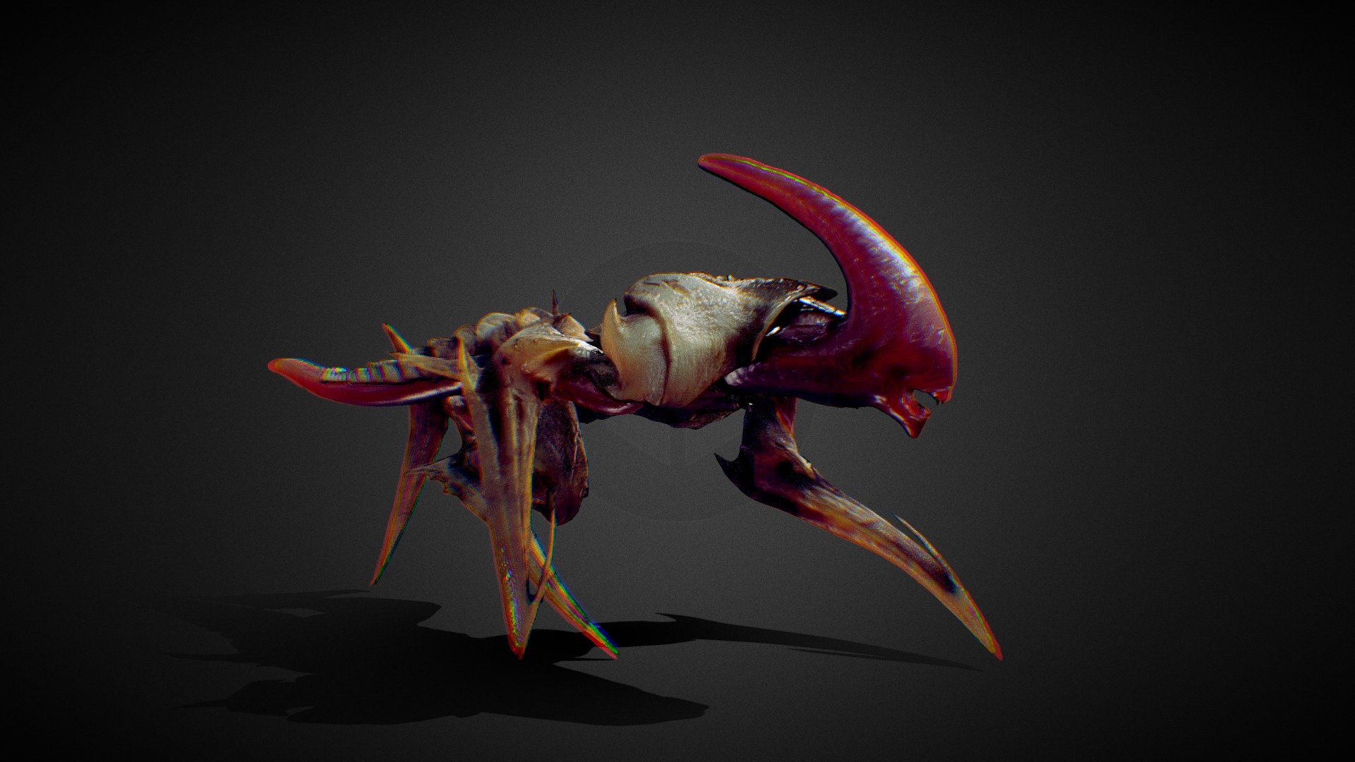 I made it with zbrush and 3ds max xD Feel free to use it in your games, would be nice if you add gayeti to the credits but not neccessary xD - Gayeti HellHound - Download Free 3D model by Gayeti 3d model