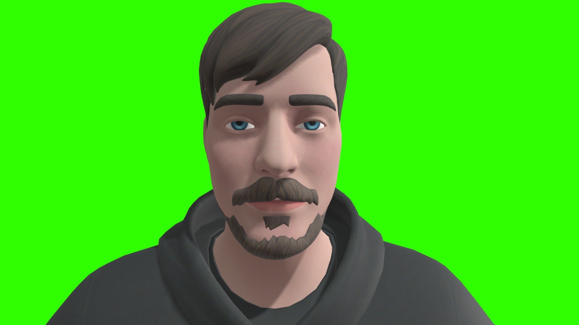 mr beast! - mr beast fortnite - Download Free 3D model by js230218 3d model