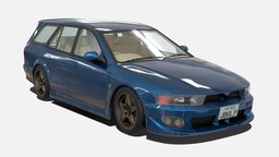 Mitsubishi Legnum VR-4 wagon, family, mitsubishi, jdm, sleeper, r32, car, galant, station_wagon, vr-4, legnum