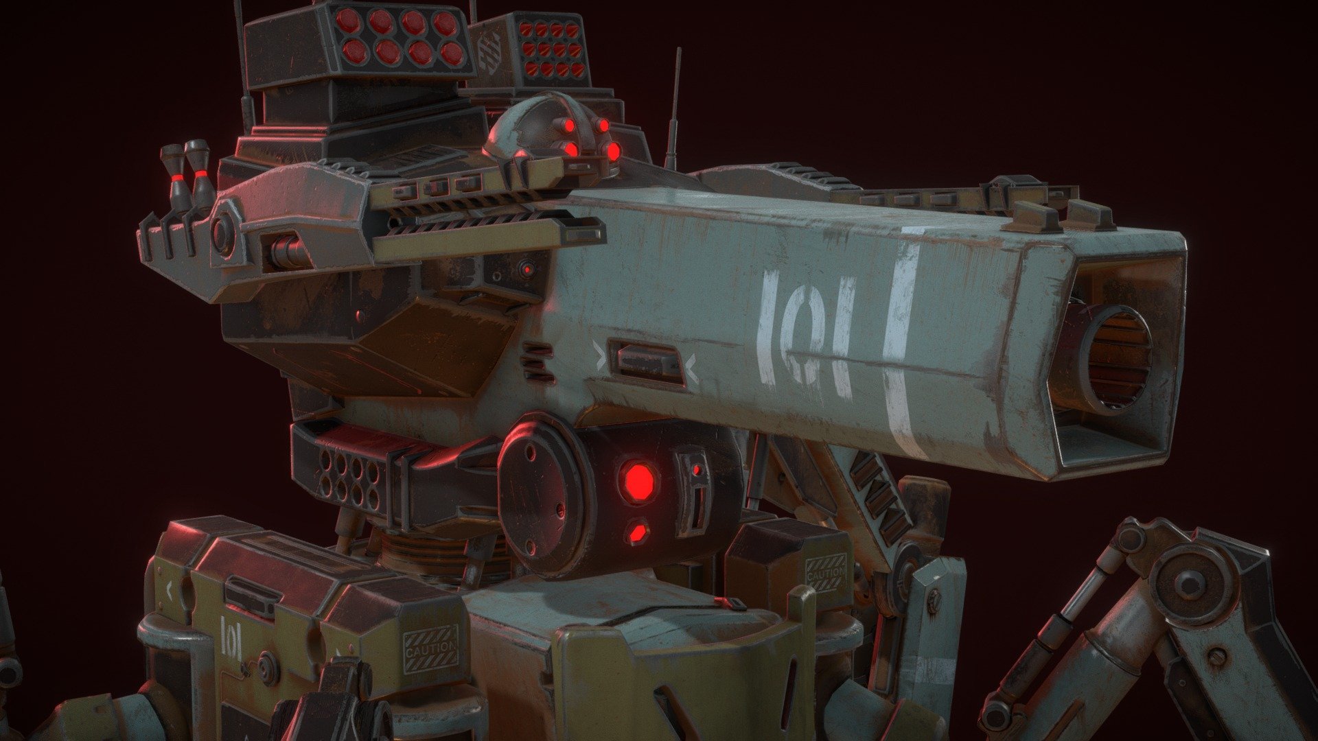 My first game-ready model. Based on concept art made by Kevin Anderson https://www.artstation.com/artwork/bG1ar


My work at Artstation
https://www.artstation.com/artwork/mDe021 - IMC Spider Tank - 3D model by Valery Kharitonov (@KJLOYH) 3d model