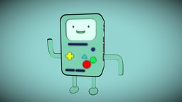 BMO bmo, adventuretime, adventure-time, bmoadventuretime, 3d, 3dmodel, bmo-adventure-time