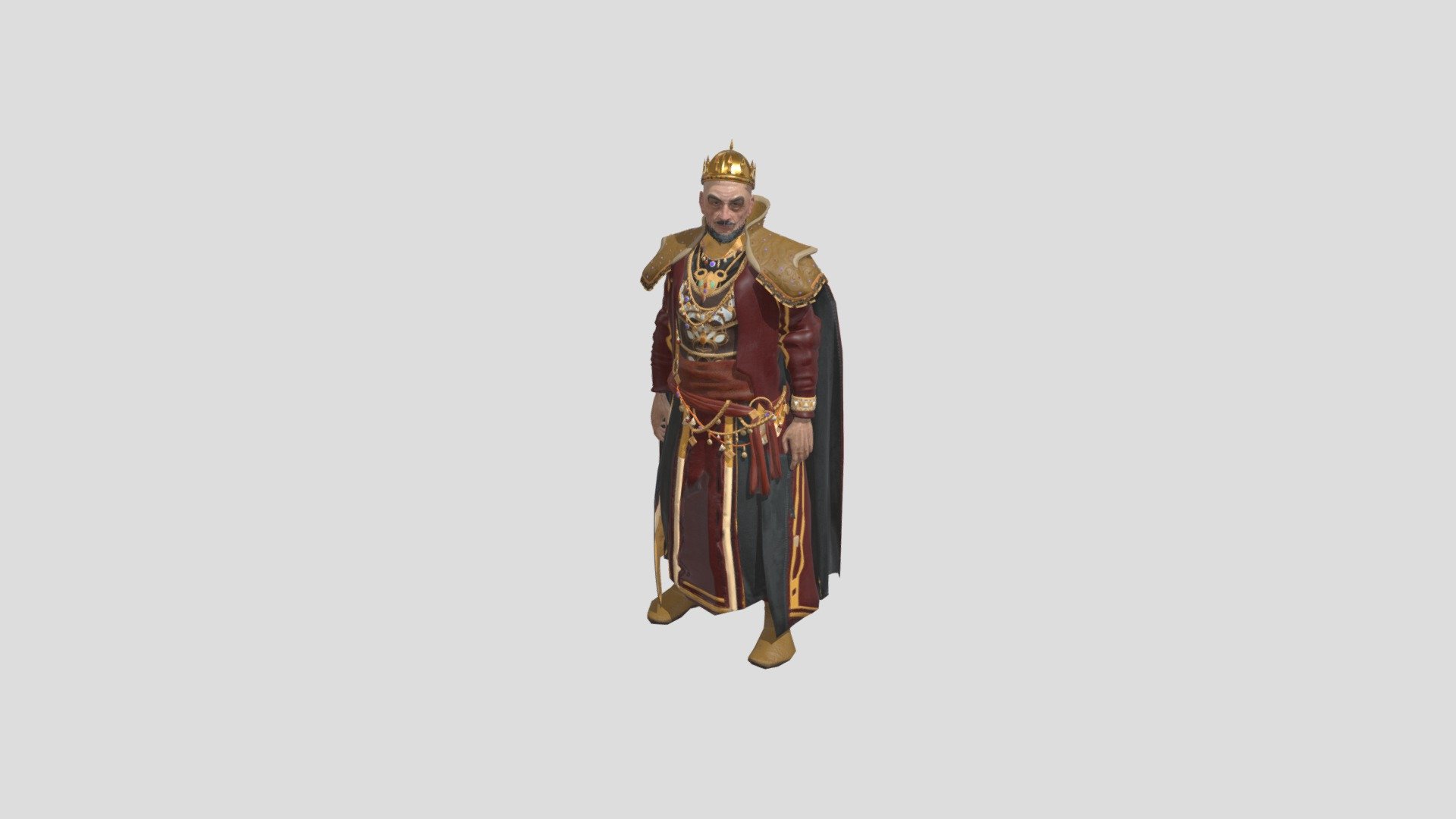 https://ibb.co/wp2SBvB - Amir Timur - 3D model by Aziz (@privetAziz) 3d model