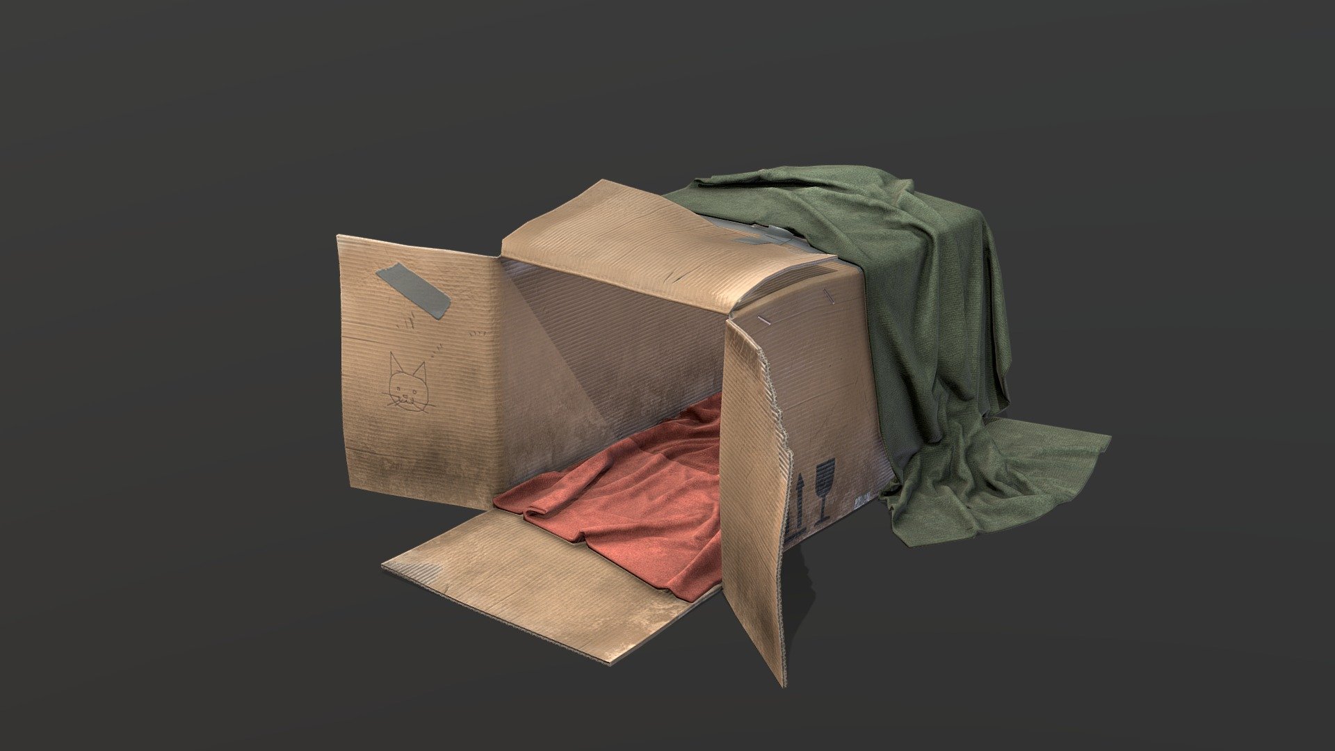 If you have any questions, please email me 3d model