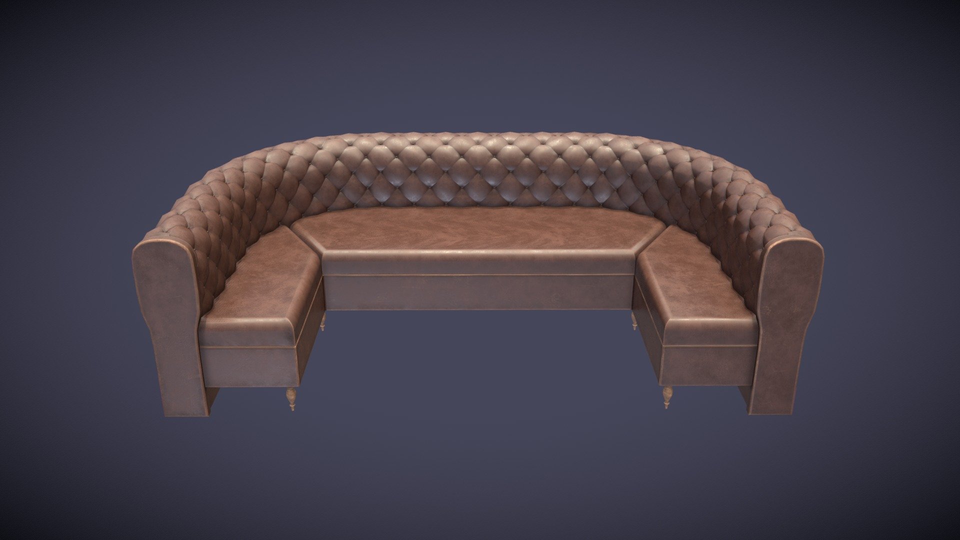 Here is another model i made for a school project. 
The purpose was to make a old basement, I choosed to create this basement as a bar so these sofa were matching perfectly - Old leather sofa - Buy Royalty Free 3D model by Jeff Meunier (@Jeff_Meunier) 3d model