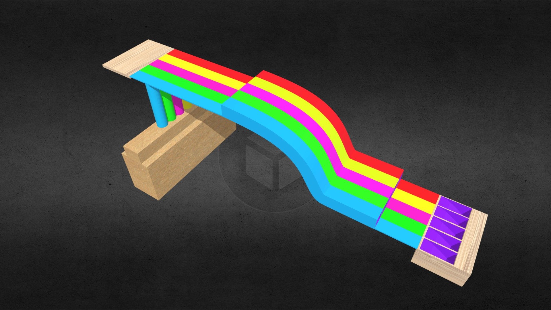 contact for purchase  +923149343181  WhatsApp - Grand Water Slide Pack | Water Slide - 3D model by saqlain (@mirzabaig4445) 3d model