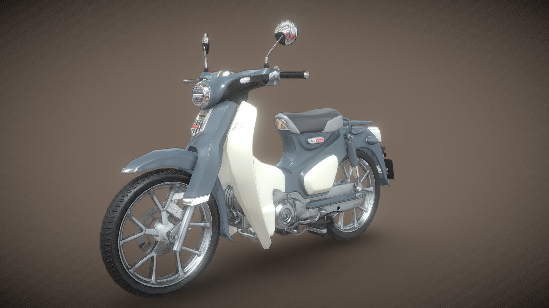 Honda Super Cub C125 Low poly Model
Software Blender, Substance painter - Honda Super Cub C125 - 3D model by Ashish Sumera (@AshishSumera) 3d model