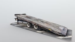 Tow Truck Ramp ramp, car, scaniverse