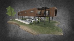 Modular House Cube 3 by Swanbuild Australia archicad, architecture, house, home, cinema4d, c4d